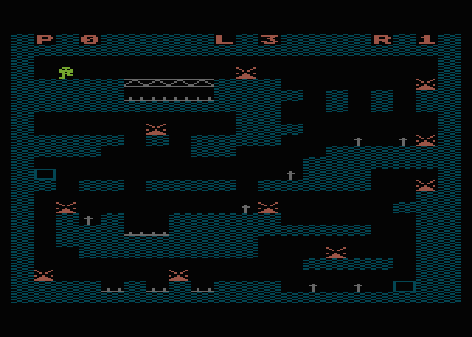 Dungeons of Xotha naprogramovaná v BASICu.