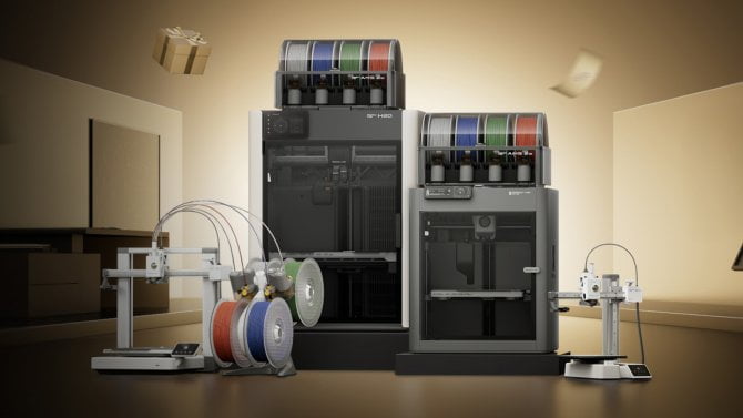 Obří slevobraní v podání Bambu Lab. 3D tiskárny od 179 eur nebo filamenty za méně než jeden oběd