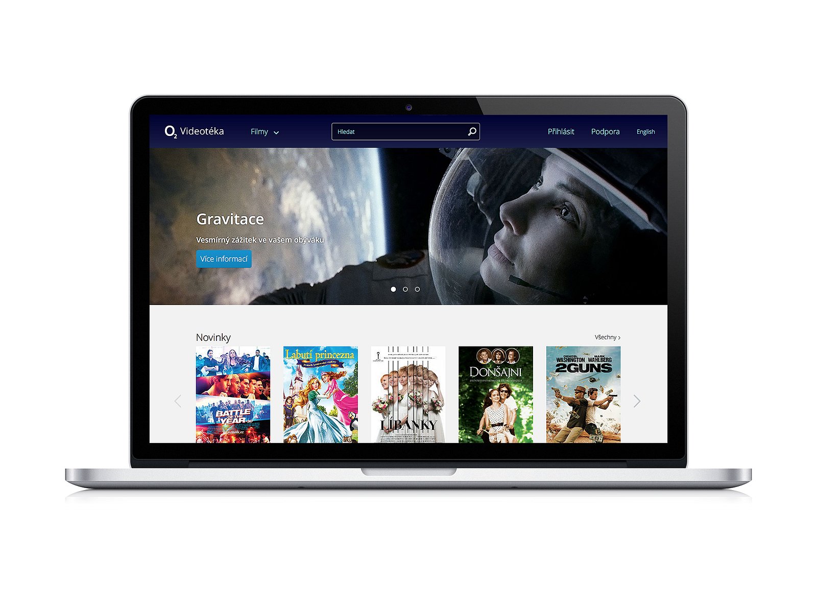 Nová O2 Videotéka Telefóniky