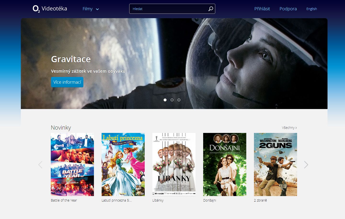 Nová O2 Videotéka Telefóniky