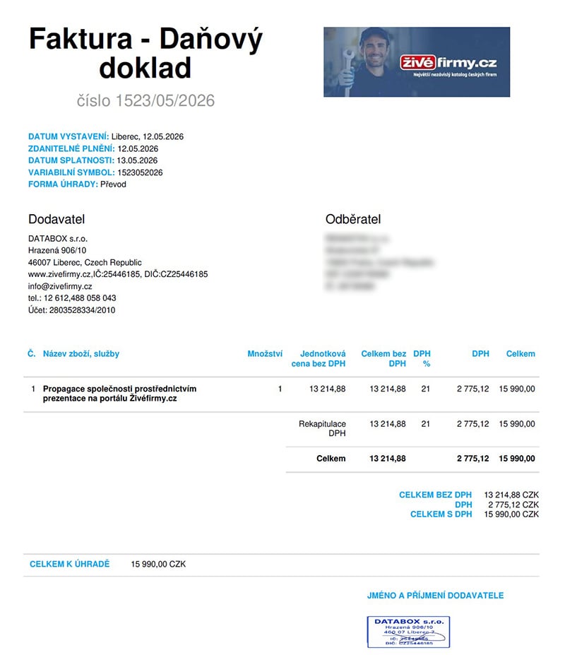 Podvodná faktura