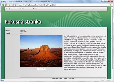 <p>Stránka se slideshow</p>