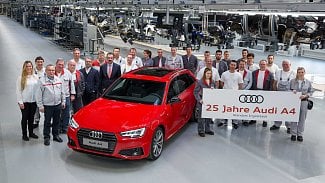 Náhledový obrázek - Stříbrné jubileum: Audi A4 slaví 25. výročí