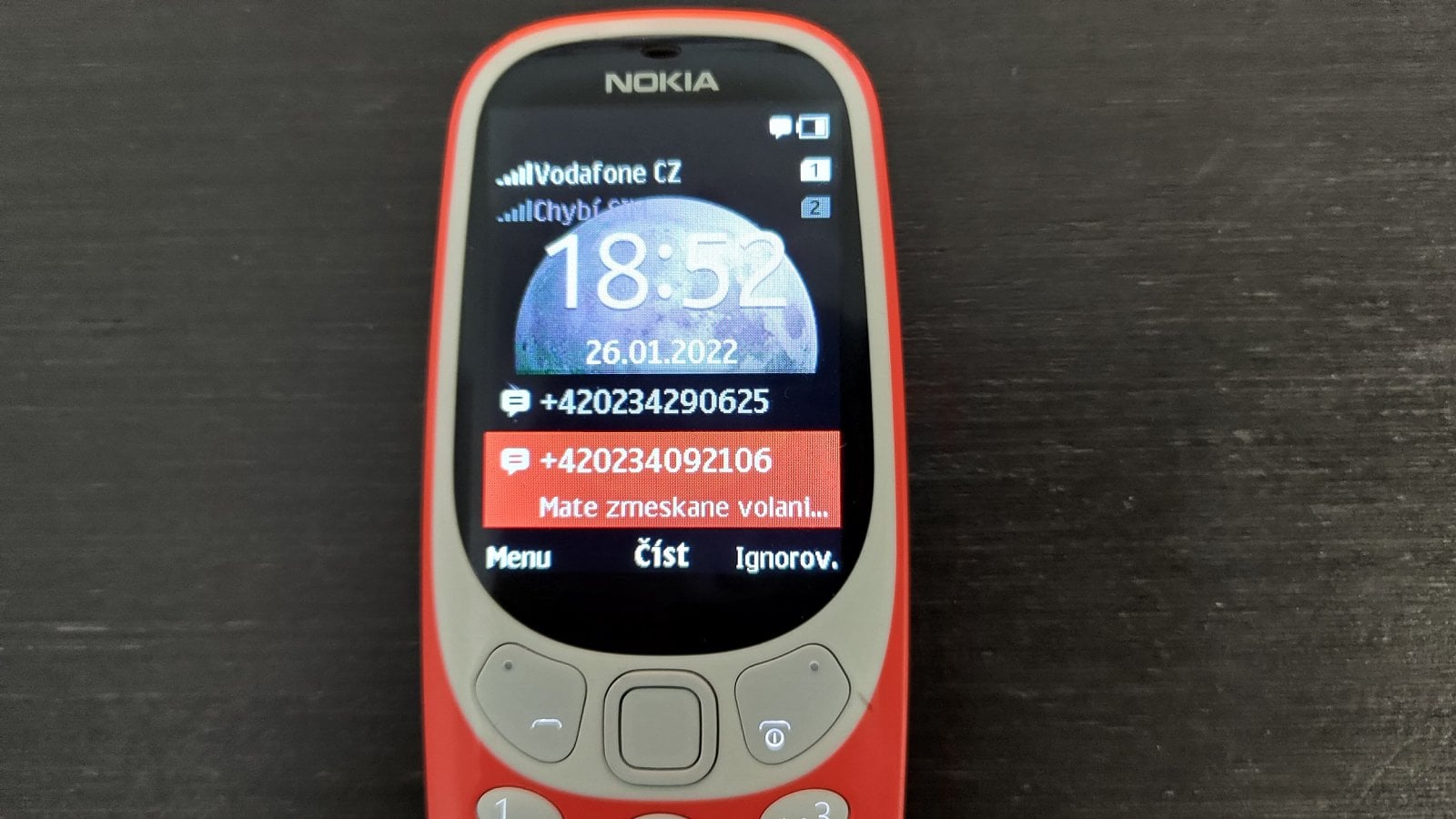 Telefonní čísla, ze kterých probíhají podvodné hovory. (26. 1. 2021)