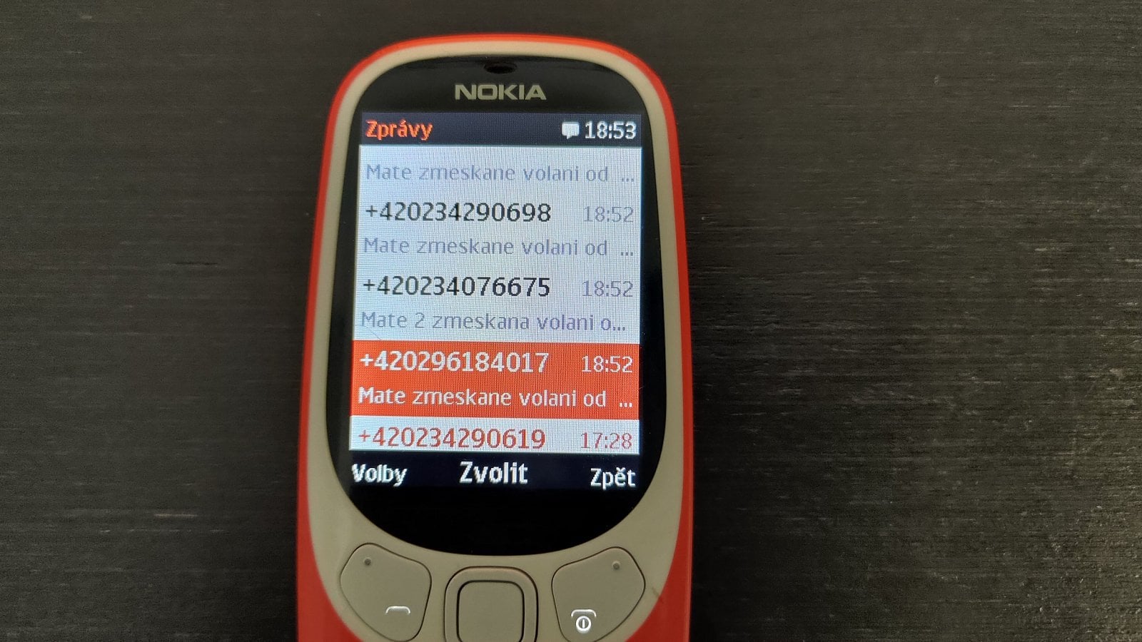 Telefonní čísla, ze kterých probíhají podvodné hovory. (26. 1. 2021)