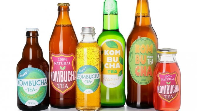 Zdraví prospěšný nápoj kombucha