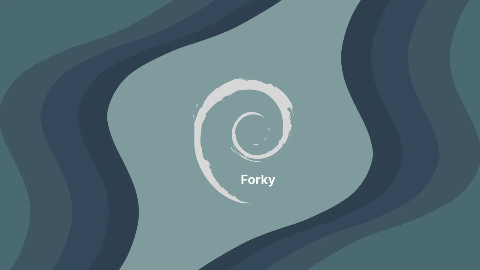 Návrh pozadí pro pro Debian 14