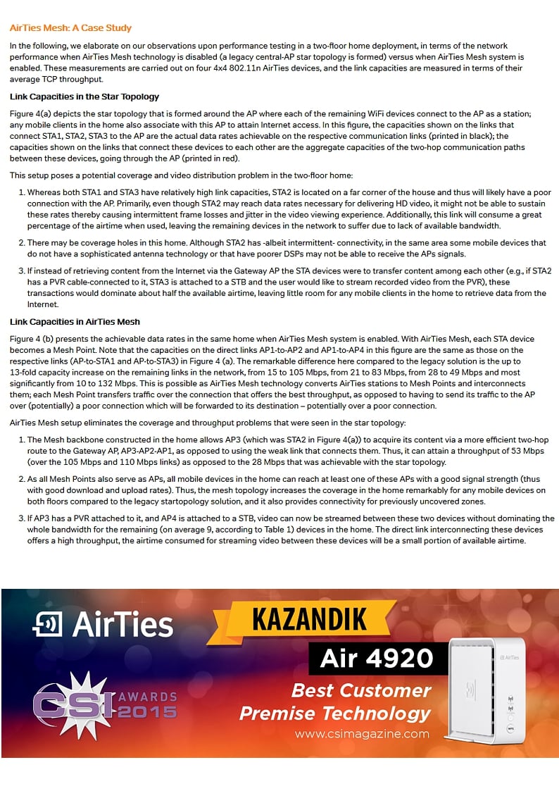 Případová studie Mesh