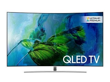 Televizor Samsung QLED pro rok 2017. Ceny startují na 59 990 Kč za úhlopříčku 124 cm (Samsung QE49Q7F).