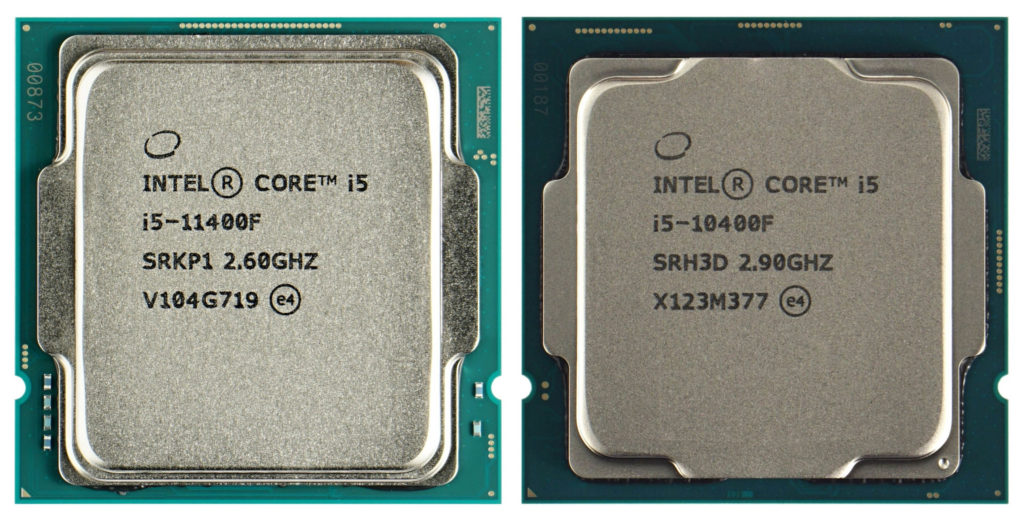 Core i5-10400F generace Comet Lake: Stejný model, jen bez iGPU. Je možné, že se objeví jako Core 5 110F