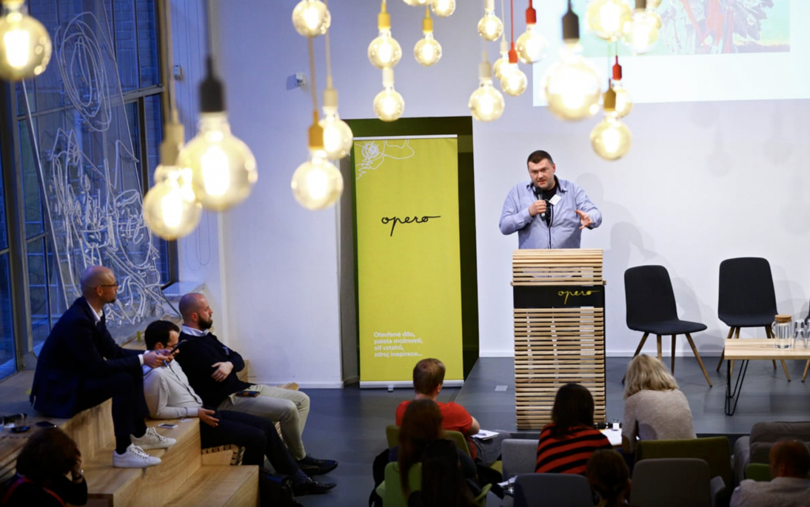 Leoš Kyša z klubu skeptiků Sisyfos.