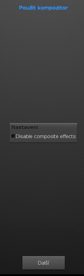 První spuštění prostředí Enlightenment