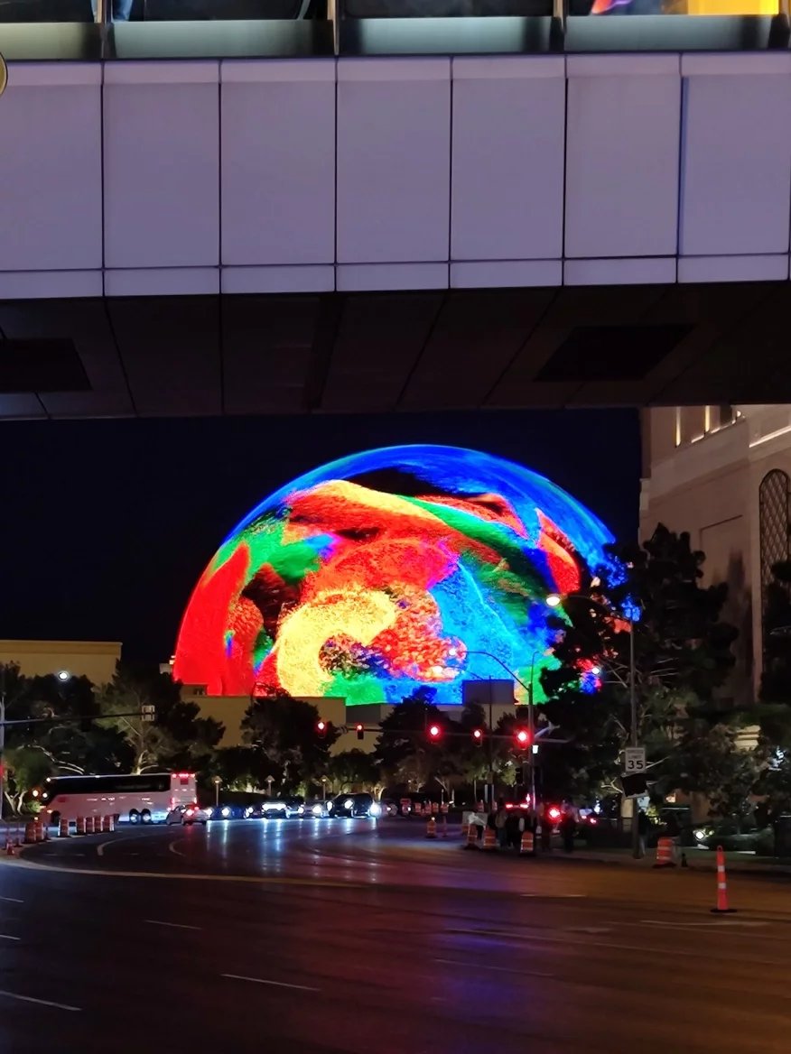 Reklama Google Cloudu na konferenci AWS v Las Vegas