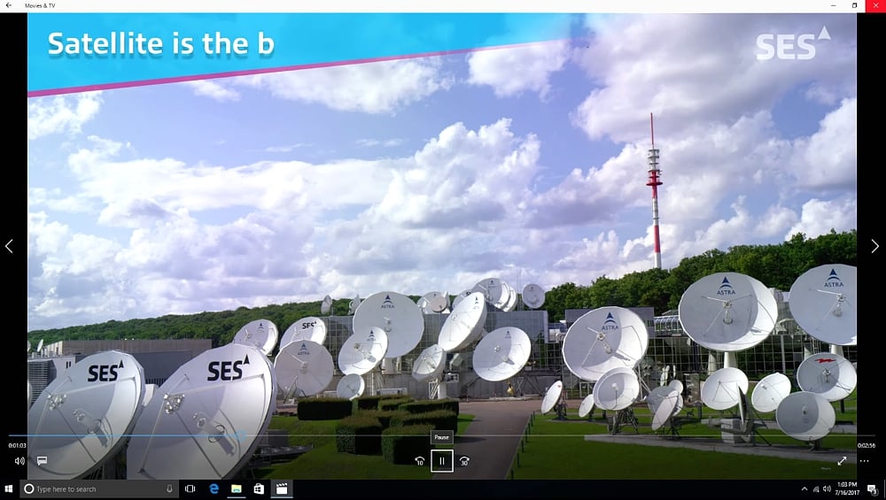 Ukázky přehrávání videa z lokálního úložiště