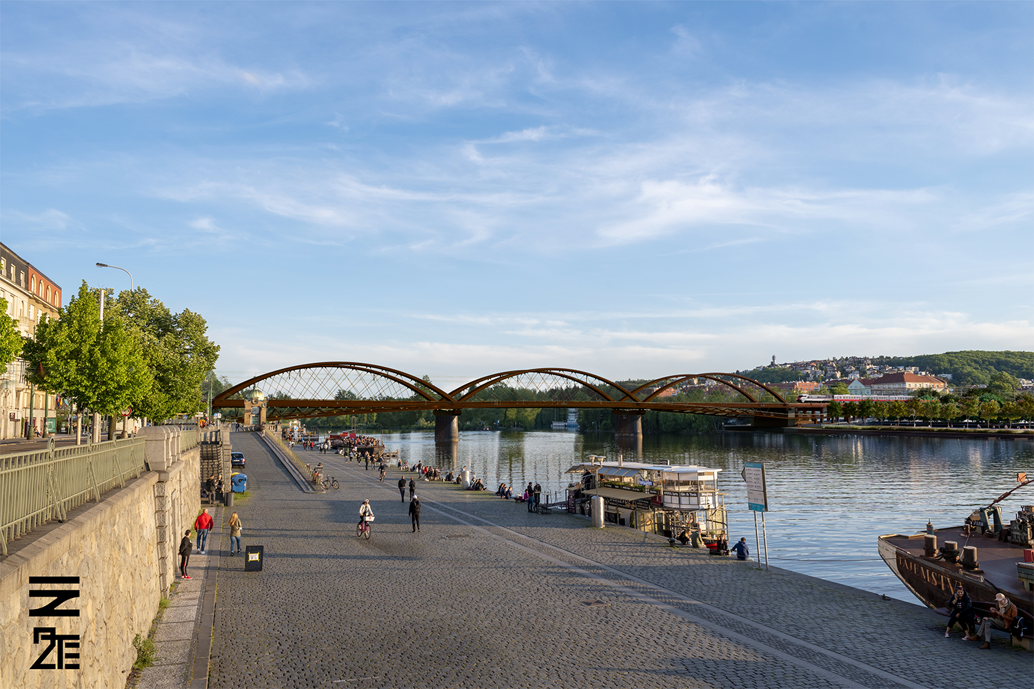 Vizualizace nové Výtoňského mostu