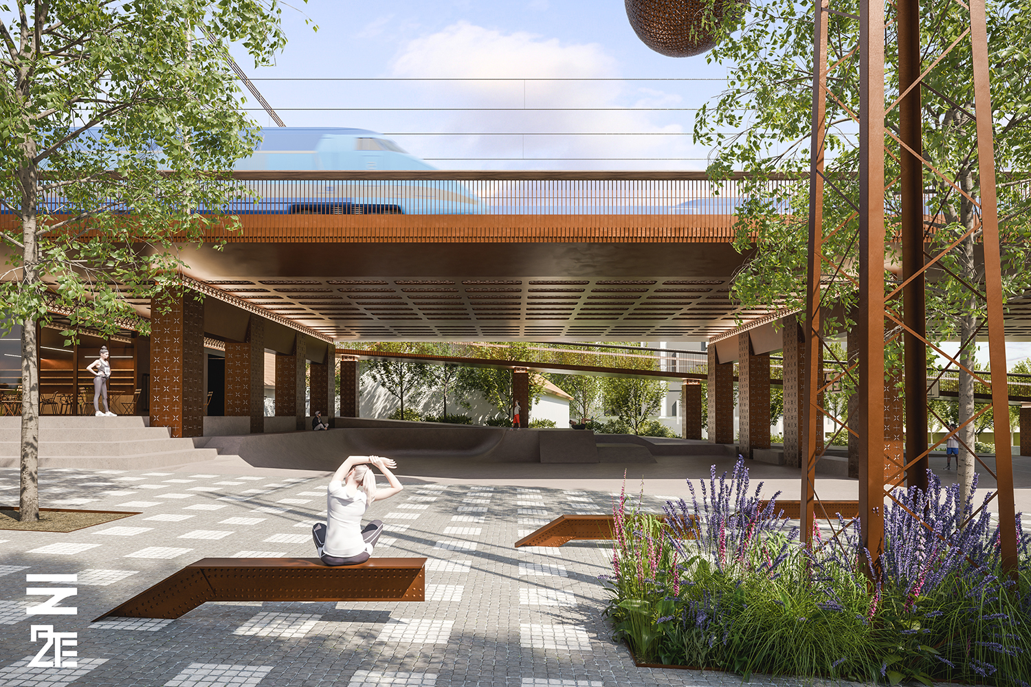 Vizualizace nové Výtoňského mostu