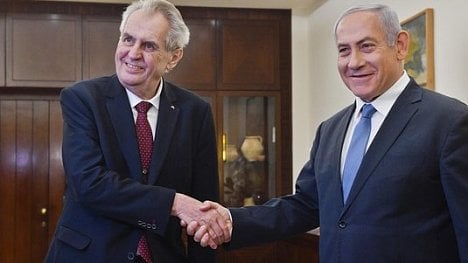 Náhledový obrázek - Zeman otevřel Český dům v Jeruzalémě. Příště už ambasáda, přeje si