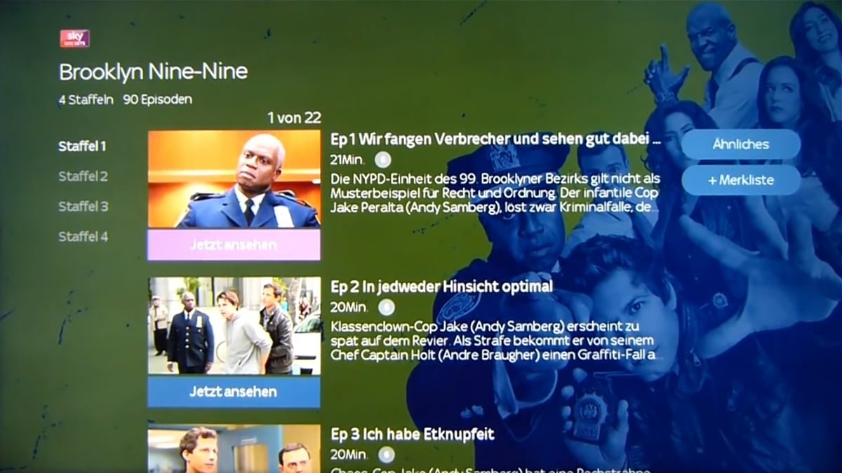 Sky Ticket – prostředí, balíček Entertainment, Sky Kids