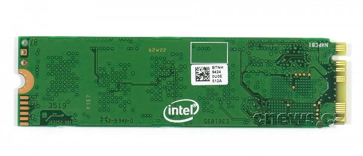 Intel 660p 500GB rear