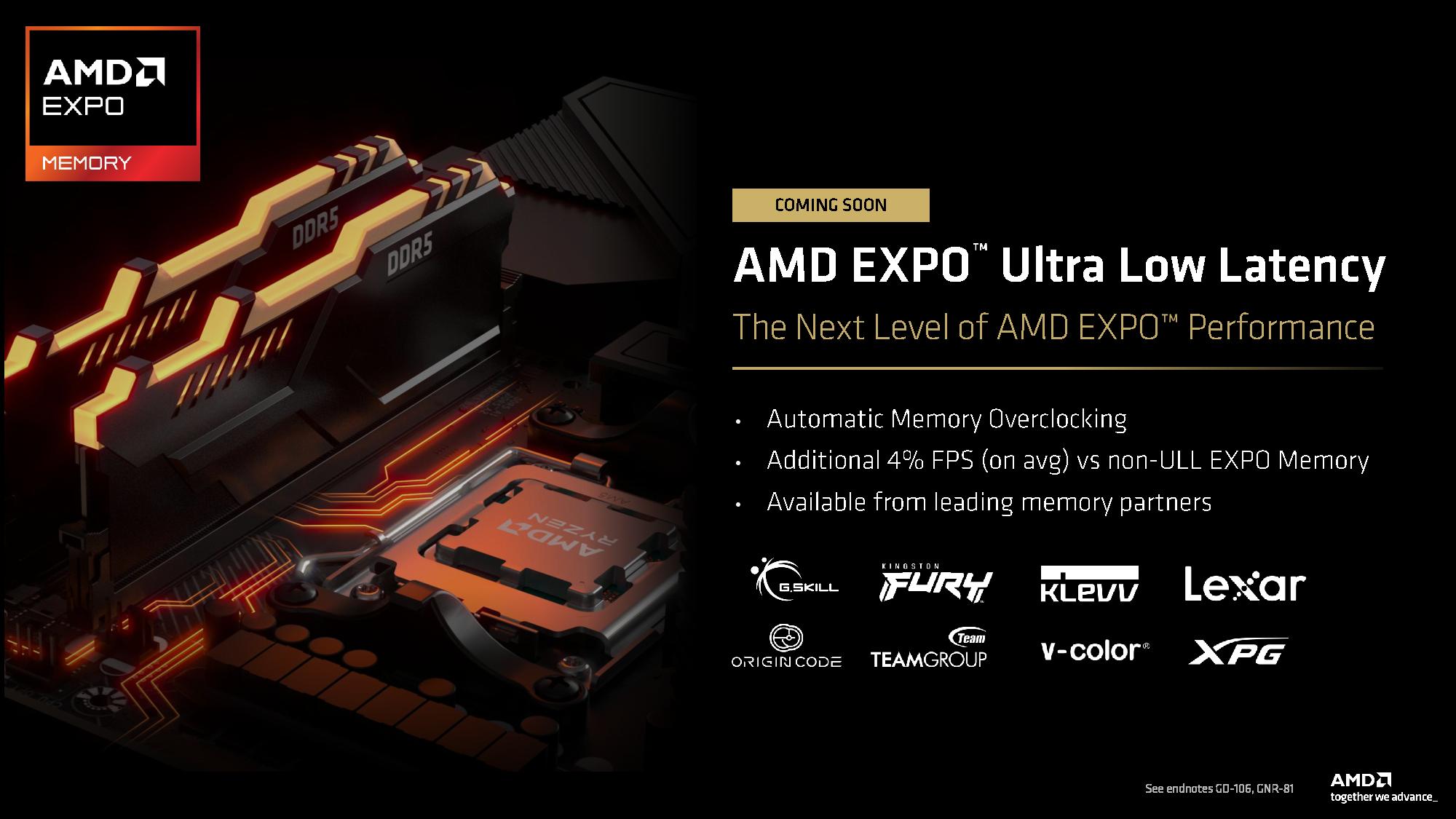 AMD EXPO Ultra Low Latency