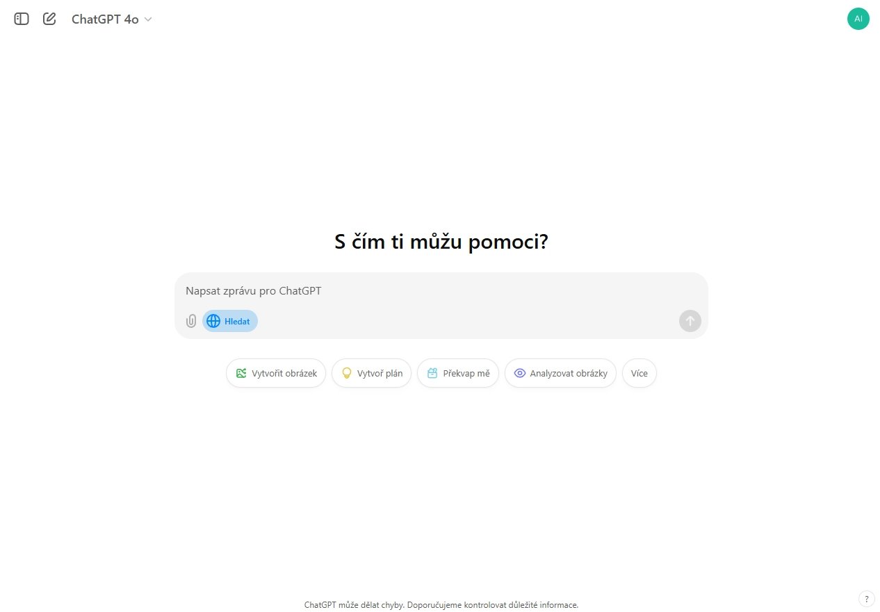 ChatGPT obohatila funkce webového vyhledávače