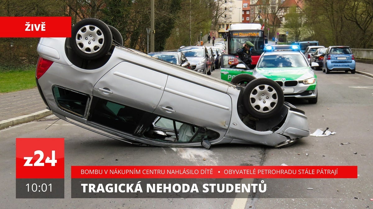 Grafika zpravodajské stanice Z24