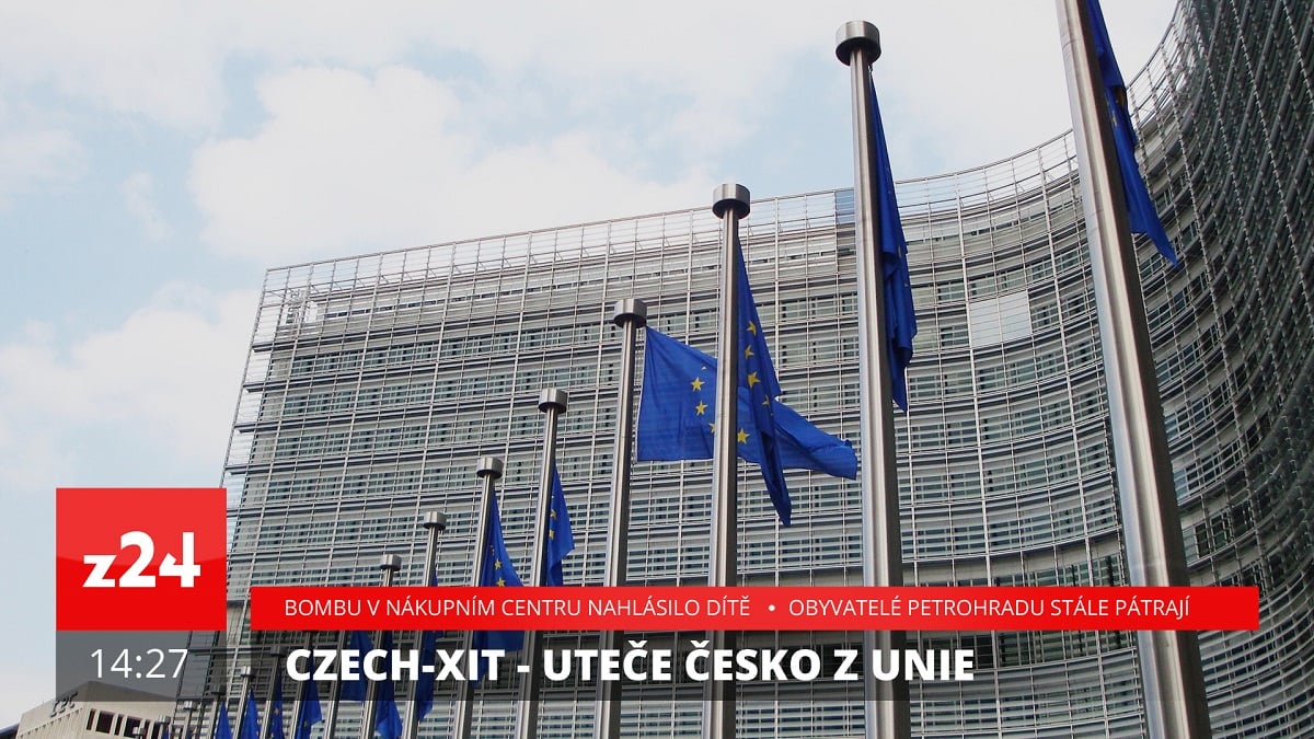 Grafika zpravodajské stanice Z24