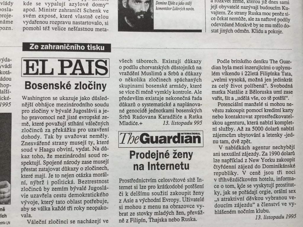 Jak česká média objevila Internet