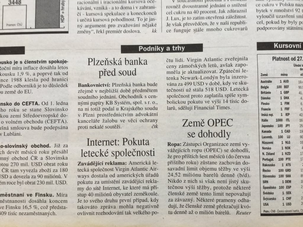 Jak česká média objevila Internet