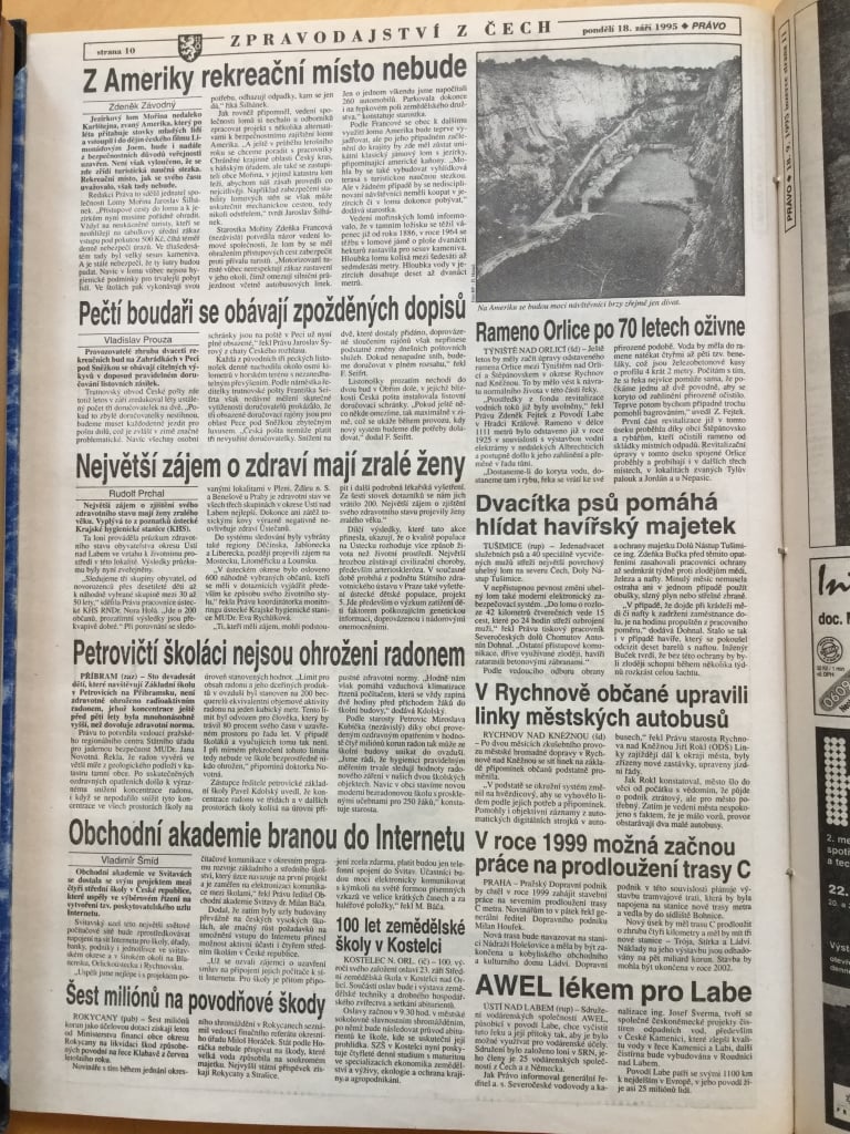 Jak česká média objevila Internet