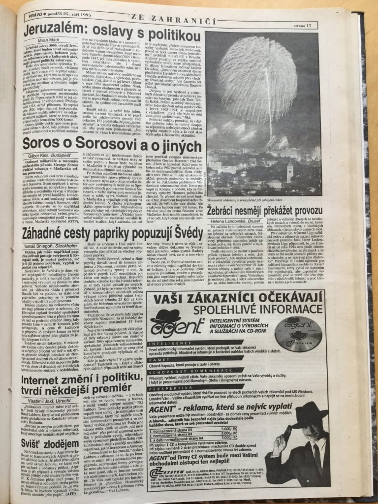 Jak česká média objevila Internet