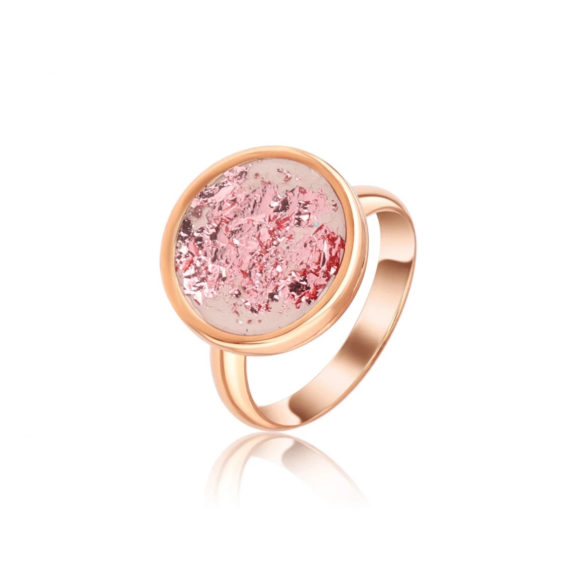 Prsten rose gold od Betonbeads