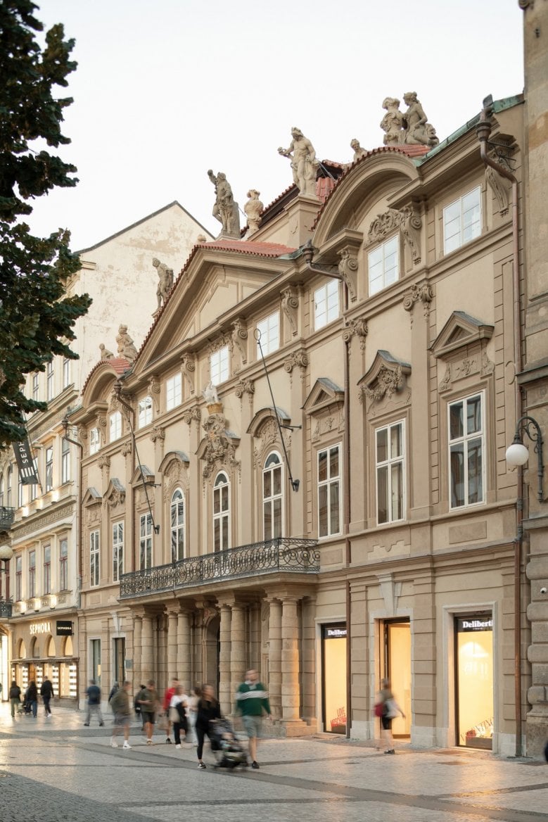 Zrekonstruovaná část projektu Savarin