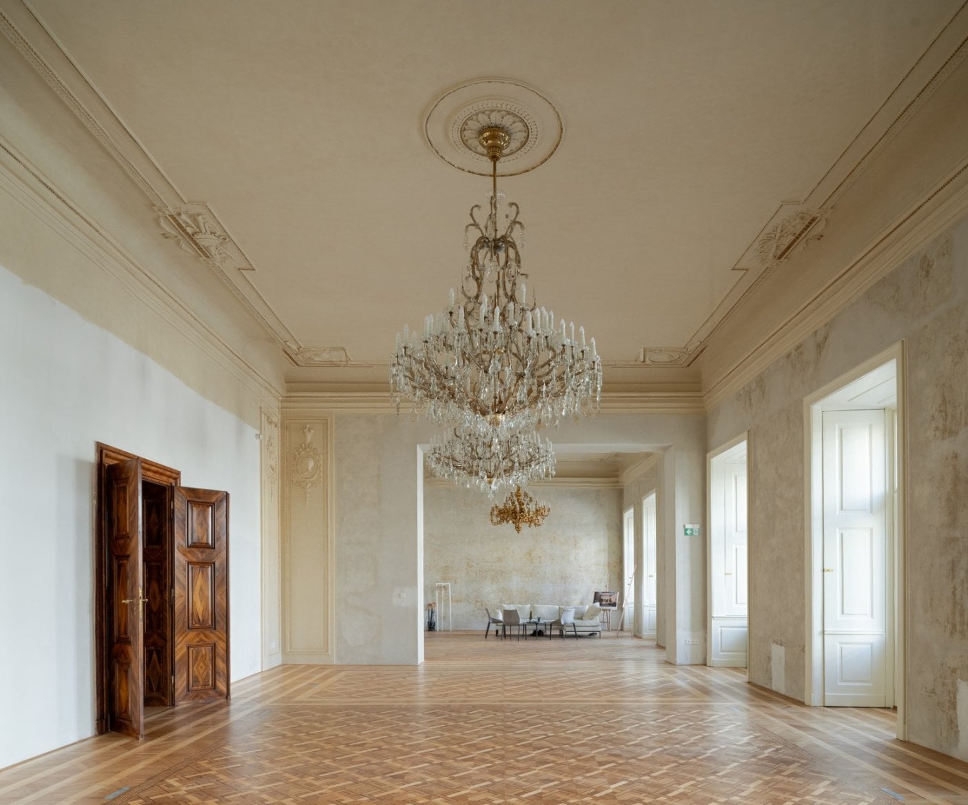 Zrekonstruovaná část projektu Savarin