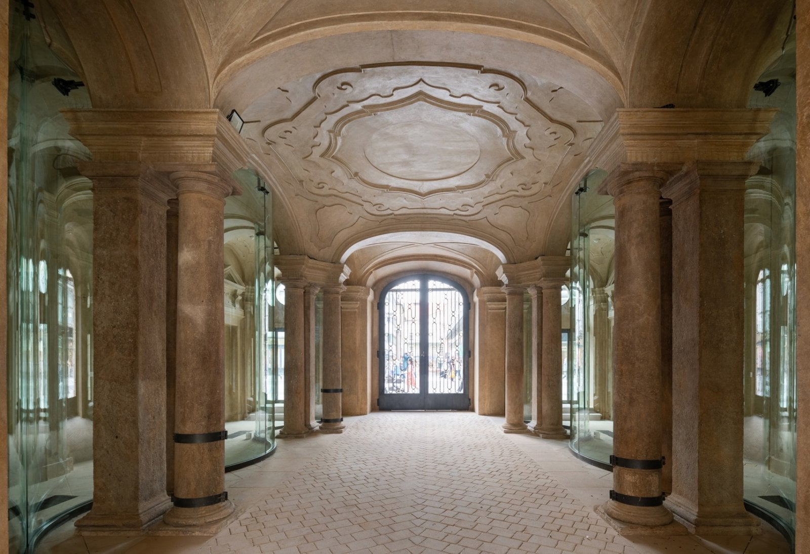 Zrekonstruovaná část projektu Savarin