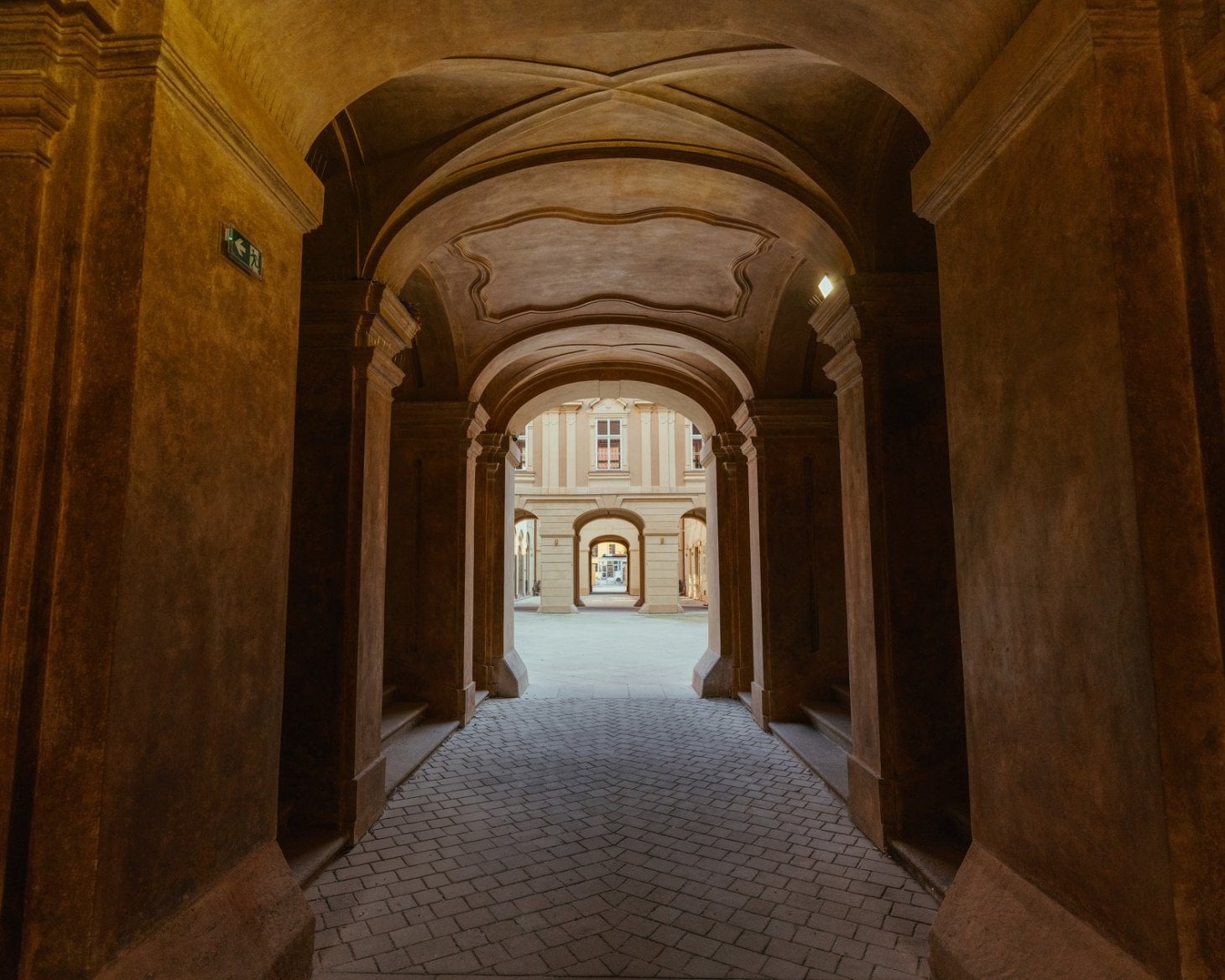 Zrekonstruovaná část projektu Savarin