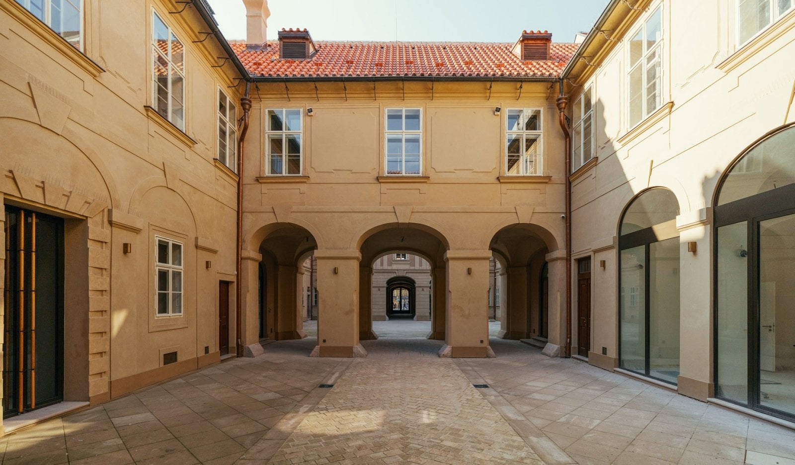 Zrekonstruovaná část projektu Savarin