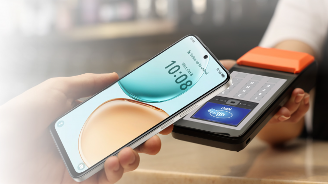 Model podporuje NFC.