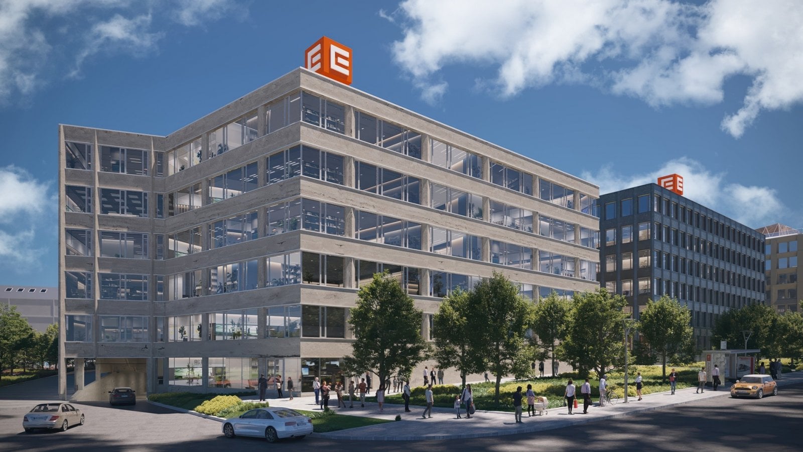 Součástí Smíchov City Jih bude i nové sídlo ČEZ