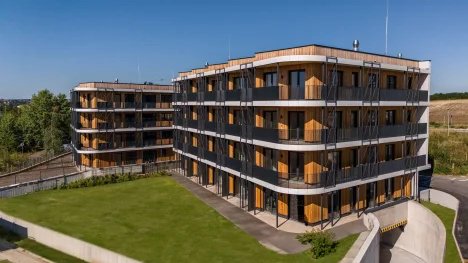 Projekt Timber Praha spěje do finiše. V české metropoli vzniká vůbec první vícepodlažní dřevostavba určená k bydlení