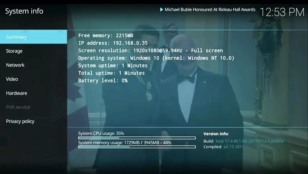 KODI for Windows