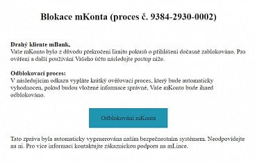 Podoba podvodné zprávy