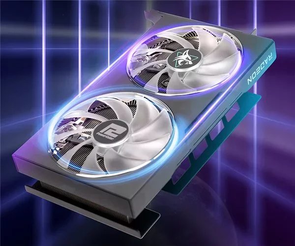 Radeon RX 7650 GRE Hellhound od PowerColoru