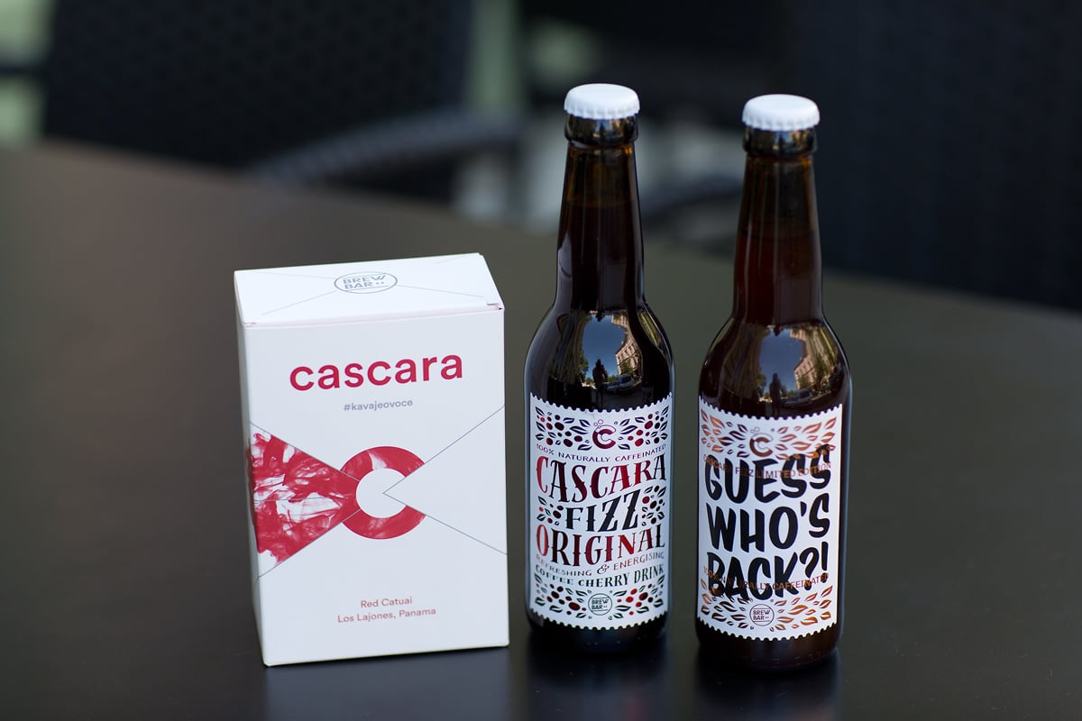 Cascara fizz: funky limonáda z kávového ovoce