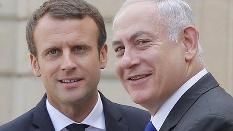 Náhledový obrázek - Macron vyzval k obnovení mírových jednání Izraele a Palestiny