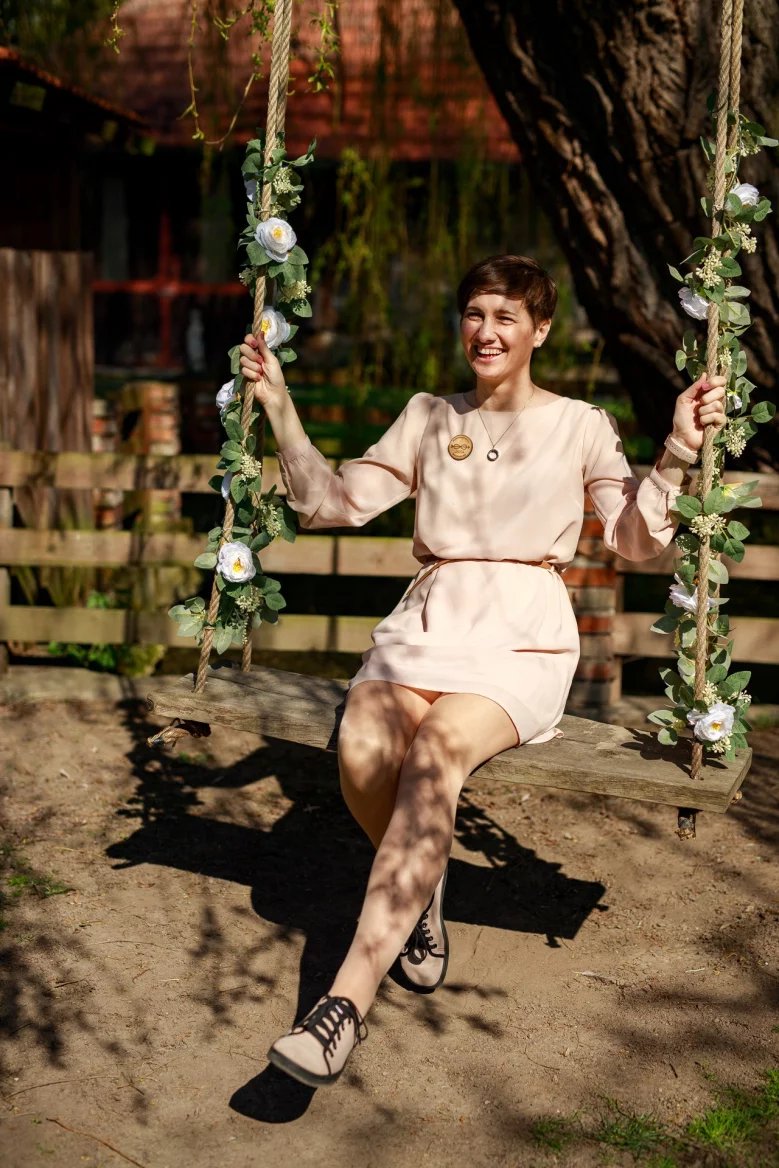 Jana Kubáčová na jedné ze svateb