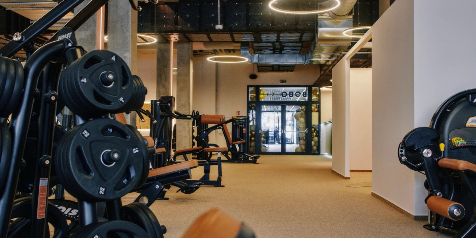 Stroje v BOBO GYM