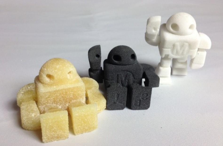 3D tisk z cukru