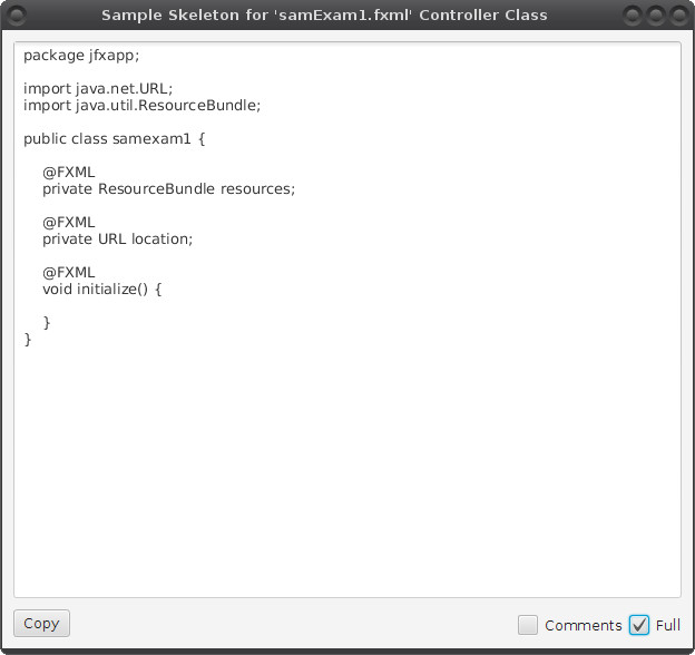 JavaFX: otevření nového okna