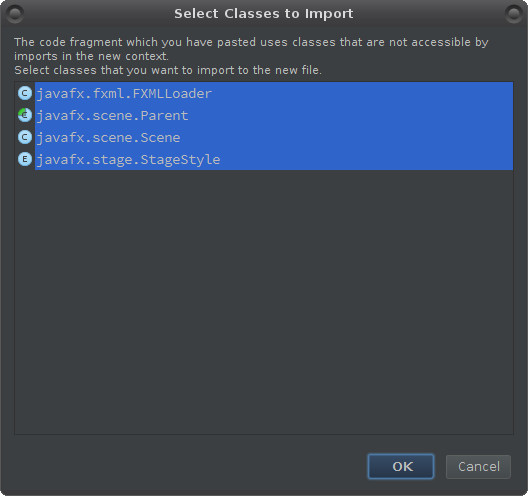 JavaFX: otevření nového okna